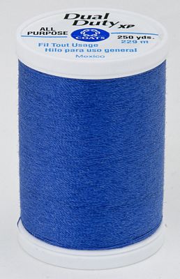 Coats & Clark Dual Duty XP 250yds 3/box, Monaco Blue