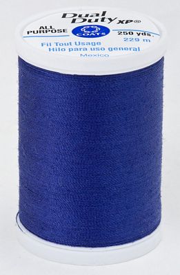 Coats & Clark Dual Duty XP 250yds 3/box, Indigo