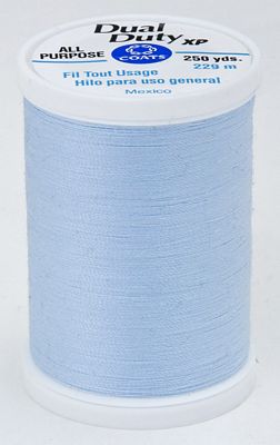 Coats & Clark Dual Duty XP 250yds 3/box, Icy Blue