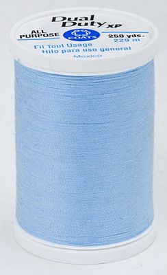 Coats & Clark Dual Duty XP 250yds 3/box, Miracle Blue