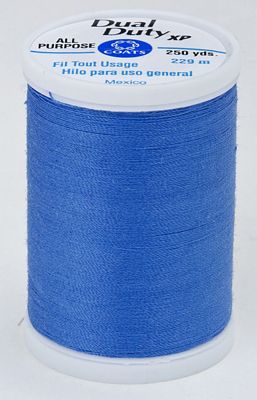 Coats & Clark Dual Duty XP 250yds 3/box, Pilot Blue