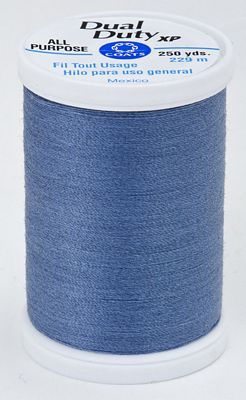 Coats & Clark Dual Duty XP 250yds 3/box, Cosmos Blue