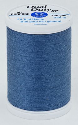 Coats & Clark Dual Duty XP 250yds 3/box, Light Teal Blue