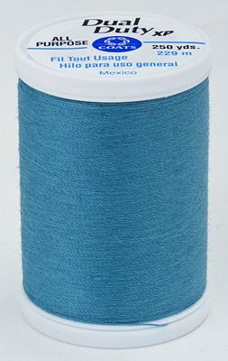 Coats & Clark Dual Duty XP 250yds 3/box, River Blue