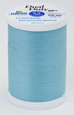 Coats & Clark Dual Duty XP 250yds 3/box, Mist Aqua