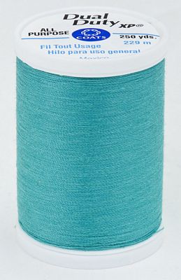 Coats & Clark Dual Duty XP 250yds 3/box, Ming Teal