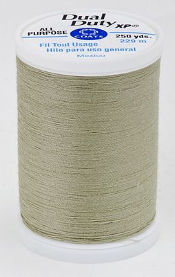 Coats & Clark Dual Duty XP 250yds 3/box, Pebble