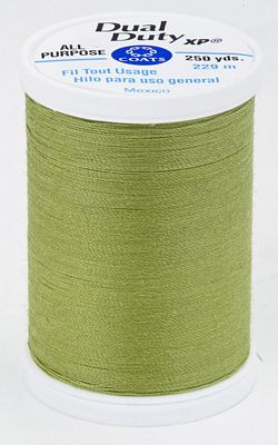 Coats & Clark Dual Duty XP 250yds 3/box, Okra