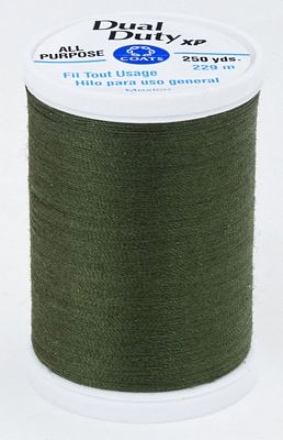 Coats & Clark Dual Duty XP 250yds 3/box, Spinach