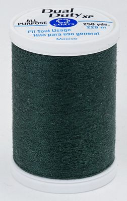 Coats & Clark Dual Duty XP 250yds 3/box, Forest Green