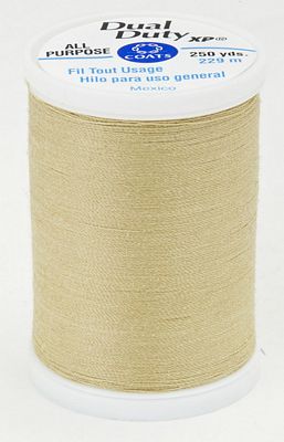 Coats & Clark Dual Duty XP 250yds 3/box, Safari