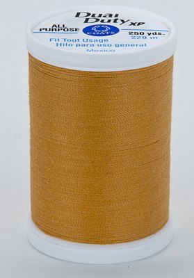 Coats & Clark Dual Duty XP 250yds 3/box, Spanish Gold