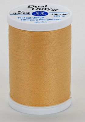 Coats & Clark Dual Duty XP 250yds 3/box, Mine Gold