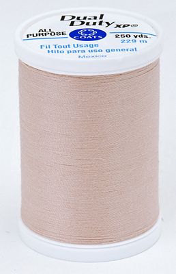 Coats & Clark Dual Duty XP 250yds 3/box, Blush Dual