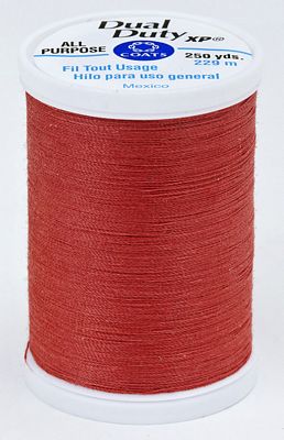 Coats & Clark Dual Duty XP 250yds 3/box, Terracotta
