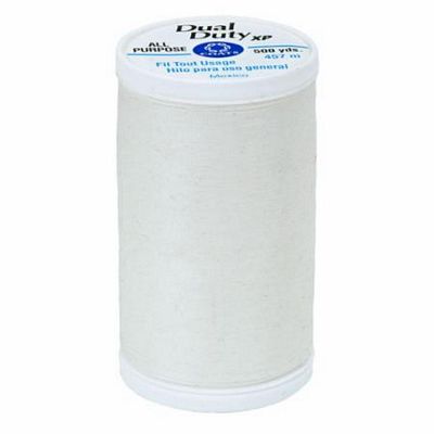 Coats & Clark Dual Duty XP 500yds 3/box, Winter White