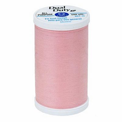 Coats & Clark Dual Duty XP 500yds 3/box, Pink