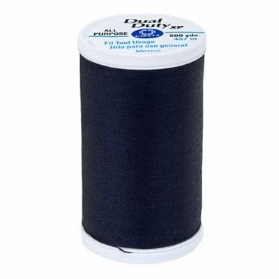 Coats & Clark Dual Duty XP 500yds 3/box, Navy