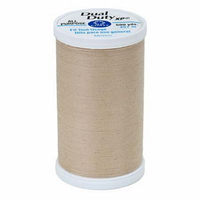 Coats & Clark Dual Duty XP 500yds 3/box, Buff