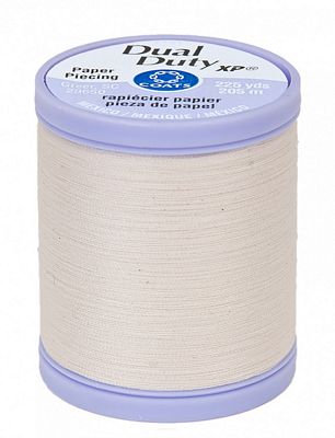Coats & Clark Dual Duty XP Paper Piecing 225yds, Natural