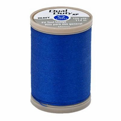 Coats & Clark Dual Duty XP Heavy 125yds 3/box, Monaco Blue
