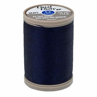 Coats & Clark Dual Duty XP Heavy 125yds 3/box, Navy