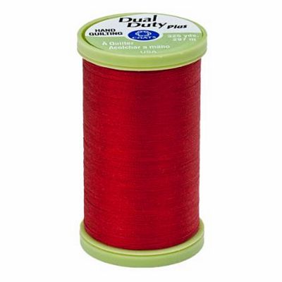 Coats & Clark Dual Duty Plus 325 yds 3/box, Red