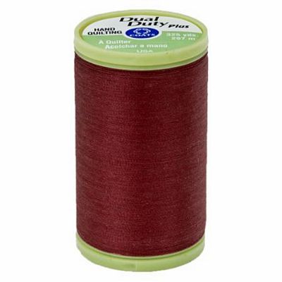 Coats & Clark Dual Duty Plus 325 yds 3/box, Rum Raisin