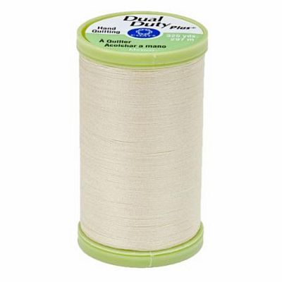 Coats & Clark Dual Duty Plus 325 yds 3/box, Cream