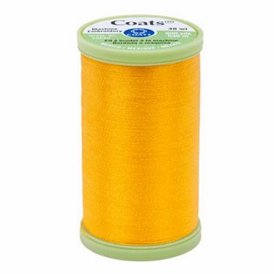 Coats Machine Embroidery 600yd, Spark Gold