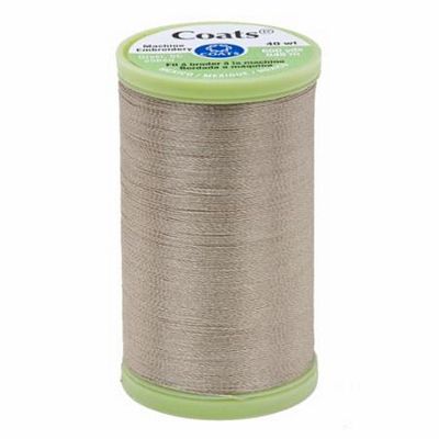 Coats Machine Embroidery 600yd, Taupe Clair
