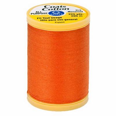 Coats Cotton 225yds 3/box, Tango