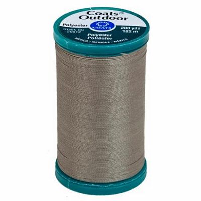 Coats Outdoor Living Thread 200yds, Steel