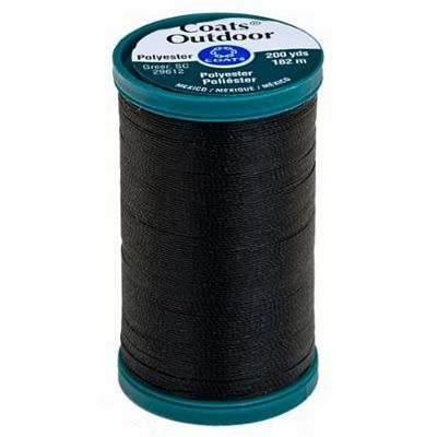 Coats Outdoor Living Thread 200yds, Black
