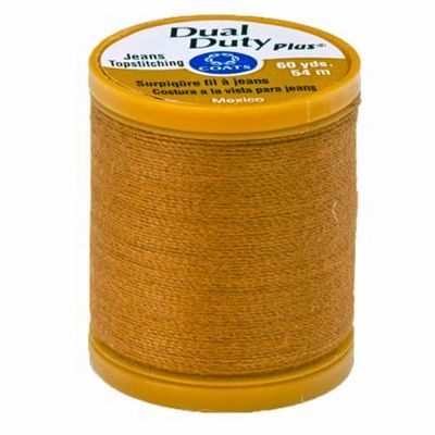 Coats Jeans Thread 60yd 3/box, Red-Orange