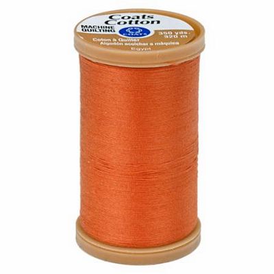 Coats Quilting 350yds 3/box, Dark Orange