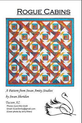Swan Amity Studio Rogue Cabins Pattern