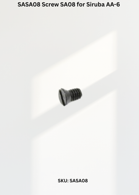 Screw SA08 Siruba AA-6