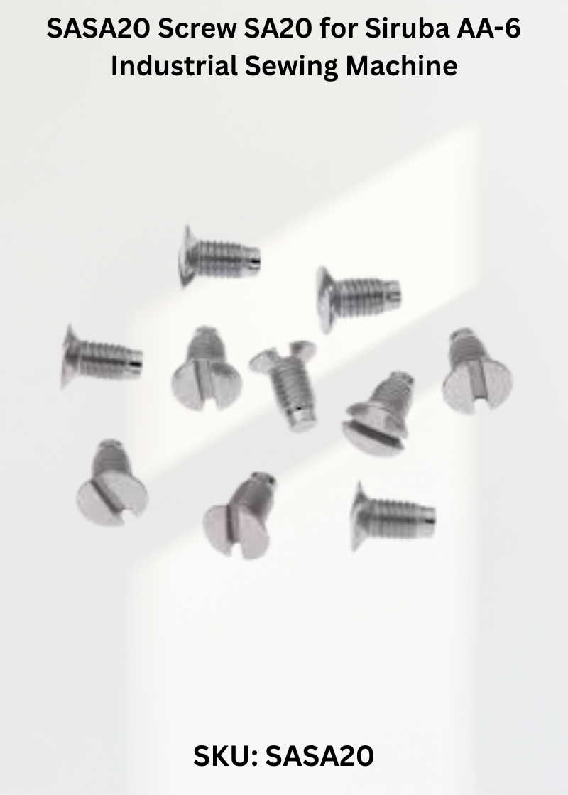 SASA20 Screw SA20 for Siruba AA-6 Industrial Sewing Machine