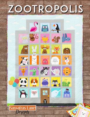 Sassafras Lane Designs Zootropolis Pattern