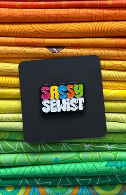 Sassafras Lane Designs Sassy Sewist Enamel Pin (6 pack)