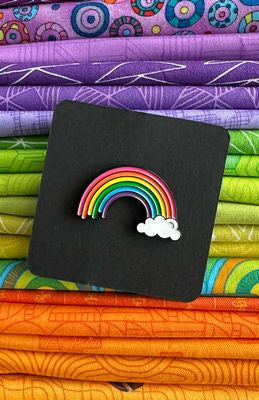 Sassafras Lane Designs Happy Highway Rainbow Enamel Pin