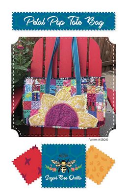 Sugar Bee Quilts Petal Pop Tote Bag Pattern