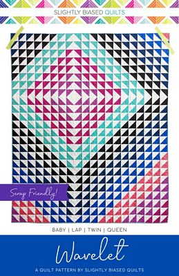 Slighty  Biased Quilts Wavelet Quilt Pattern