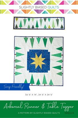 Slighty  Biased Quilts Arboreal Runners Pattern