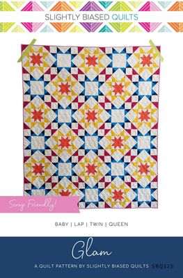 Slighty  Biased Quilts Glam Pattern
