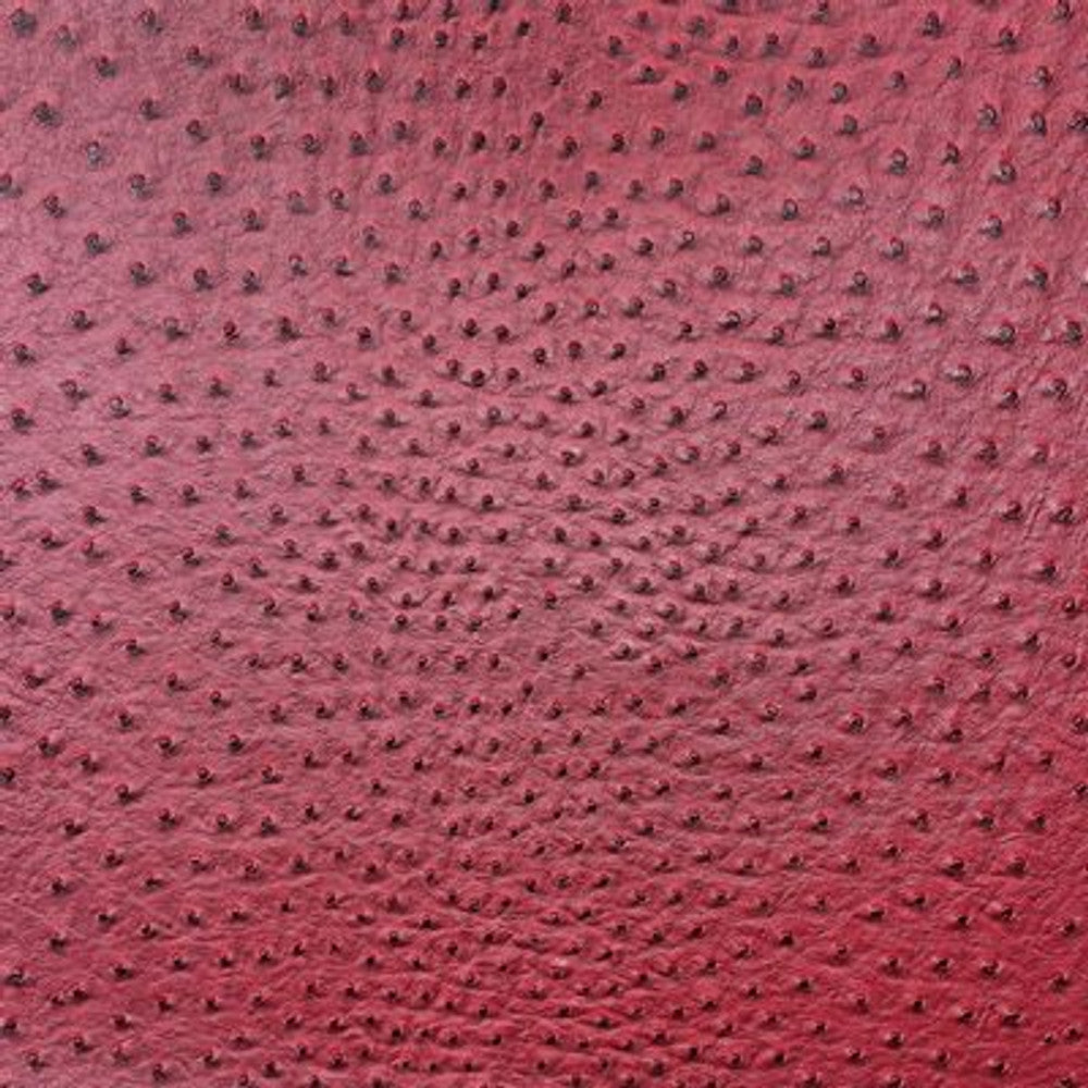 Simply Classic Faux Ostrich- Dark Red 18 in x 54 in