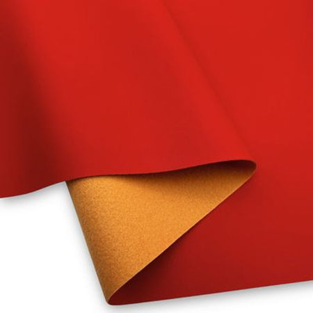 Simply Classic Faux Leather- Bright Red 18 in x 54 in