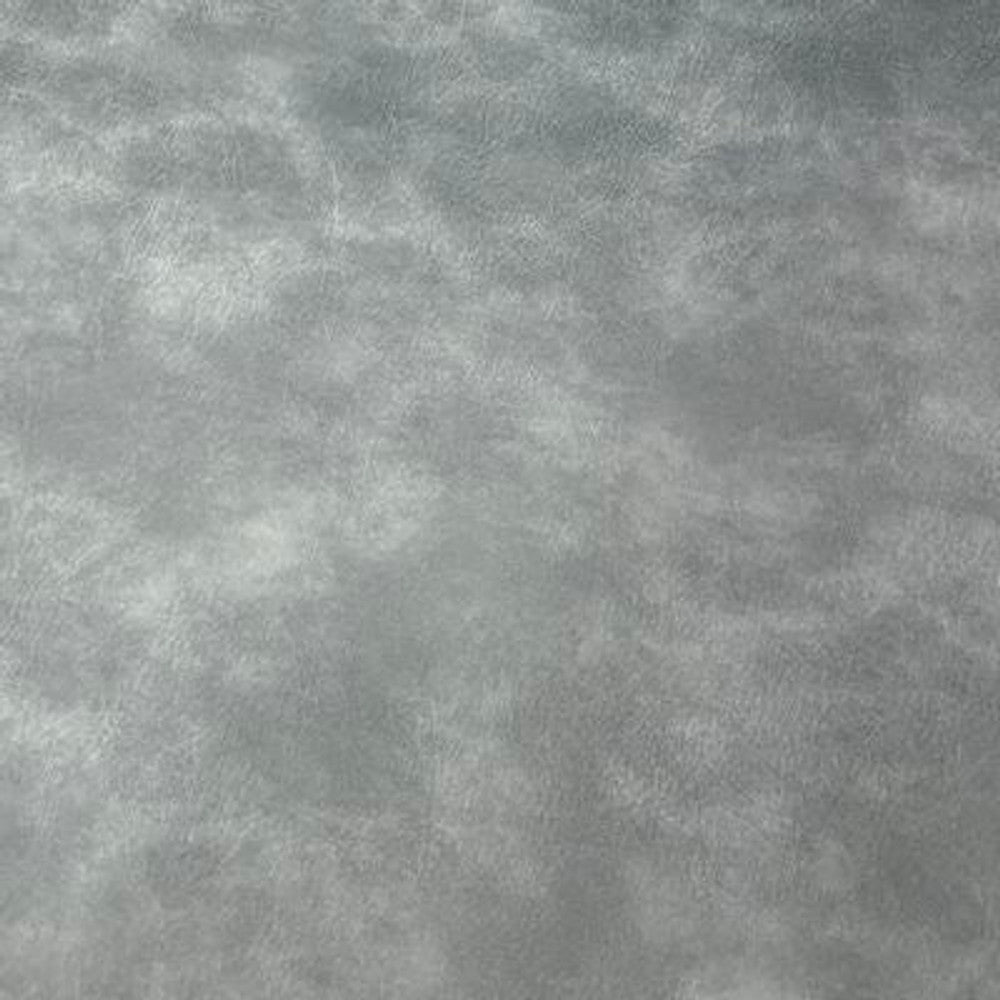 Simply Classic Faux Aged Leather-Silver Blue 18 in x 54 in
