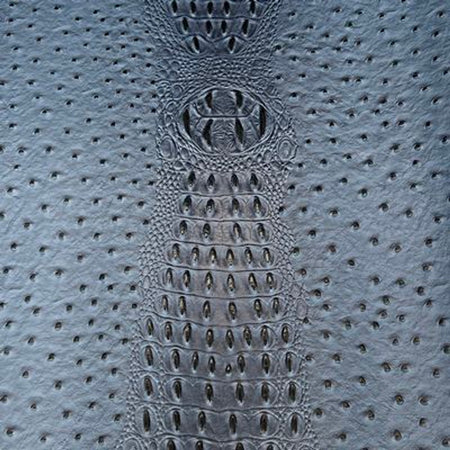 Simply Classic Faux Crocodile/Ostrich-Denim 18 in x 54 in